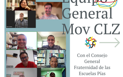 Reunión del Equipo General del Movimiento Calasanz con el Consejo General de la Fraternidad de las Escuelas Pías