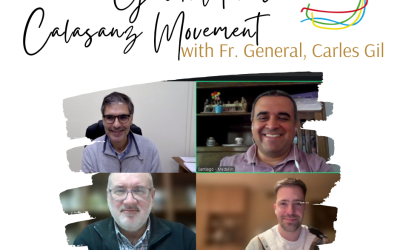 Reunión del Equipo General con el Padre General, Carles Gil, Sch.P.